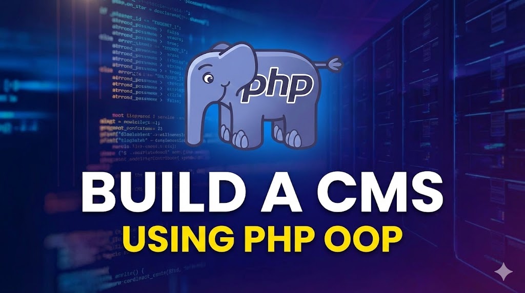Build a CMS using PHP OOP - project tutorial