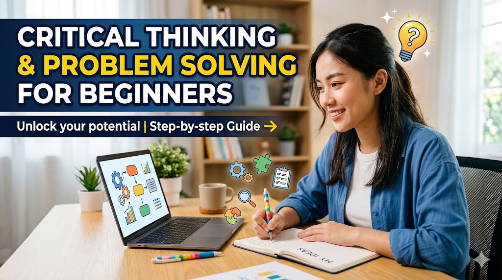 CRITICAL THINKING &amp; PROBLEM SOLVING FOR BEGINNERS