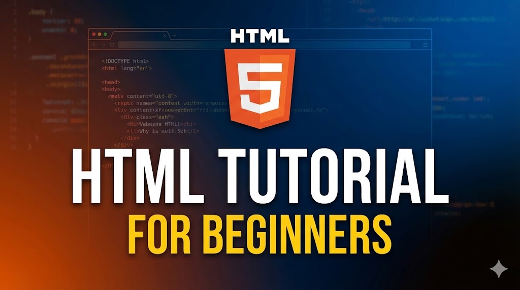 The Foundation of the Web: HTML Tutorial for Absolute Beginners
