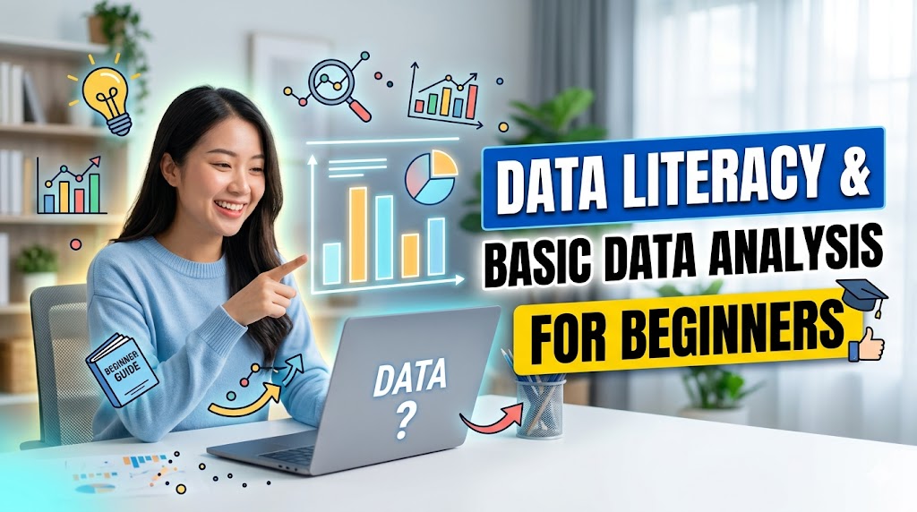 DATA LITERACY &amp; BASIC DATA ANALYSIS FOR BEGINNERS
